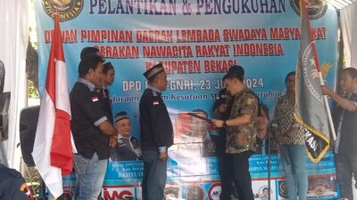 DPD GNRI Kabupaten Bekasi Resmi Dikukuhkan