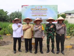 HUT Bhayangkara Ke-78, Polresta Deli Serdang Laksanakan Penanaman Pohon