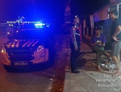 Polresta Deli Serdang Tingkatkan Patroli Blue Light