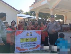 Polresta Deli Serdang Laksanakan Kegiatan Minggu Kasih