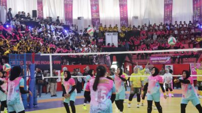 Bhayangkari Cup 2024 Zona 3 Resmi Dibuka di GOR Way Handak Lampung Selatan