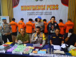 Pengembangan Laporan Masyarakat, Satres Narkoba Polrestro Kabupaten Bekasi Ungkap Jaringan Narkoba Lintas Provinsi