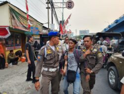 Satpol PP Kabupaten Bekasi Gelar Razia PMKS, Belasan Orang Terjaring di Kecamatan Cikarang Pusat dan Cikarang Selatan