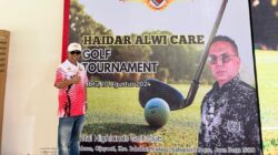 Haidar Alwi Care Buka Tournament Golf Piala Kapolri di Padang Golf Sentul Highland