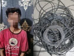 Dua Pencuri Kabel Diamankan Tekab 308 Kskp Bakauheni