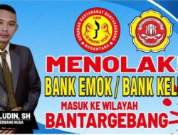 Ketua LSM GERBANG dan Ketua RW 05 Bantargebang Jamalludin, SH., Nyatakan Perang Terhadap Rentenir Bank Emok