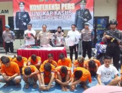 Polres Bangkalan Ungkap 16 Kasus Kriminal dan Gelar Operasi Tumpas Narkoba Semeru 2024