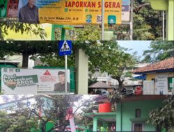 Satpol PP dan Pihak Sekolah Tutup Mata, Spanduk UU Saeful Mikdar Masih Terpampang di Gedung Sekolah