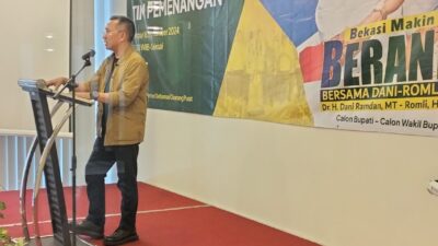 Kick Off Tim Pemenangan Paslon Bupati dan Wakil Bupati Bekasi Dani-Romli, Resmi di Mulai