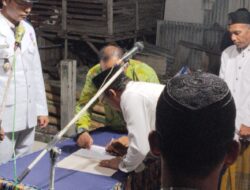 Desa Gredek Gresik, Gelar Acara Pelantikan Perangkat Desa