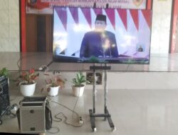 Polresta Deli Serdang ikuti Nobar Pelantikan Presiden dan Wakil Presiden RI