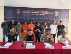 Todongkan Senjata Ke Kasir Minimarket, 3 Residivis di Palembang Dibekuk Polisi