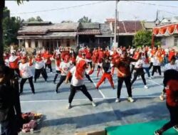 Relawan PMtri Gelar Senam Sehat di Perum Bekasi Timur Regency