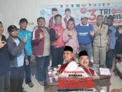 Konsolidasi Partai Pendukung dan Relawan Tri Adhianto-Harris di Rawa Lumbu, Fokuskan Kemenangan