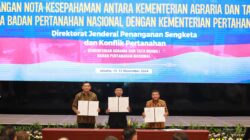 Kementerian ATR/BPN Gandeng Kemenhan dan BIN dalam Upaya Pencegahan dan Penuntasan Tindak Pidana Pertanahan