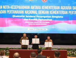 Kementerian ATR/BPN Gandeng Kemenhan dan BIN dalam Upaya Pencegahan dan Penuntasan Tindak Pidana Pertanahan