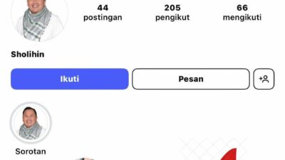 Setelah Dibongkar Netizen Follow akun Porno, Akun IG Milik Sholihin Hilang Ditelan Bumi