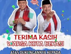 Ketua RW se-Kota Bekasi Ucapkan Selamat atas Kemenangan Tri Adhianto-Harris Bobihoe