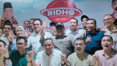 Hasil Real Count, Pasangan Ridho Raih 48 Persen, Ungguli Pasangan Lain