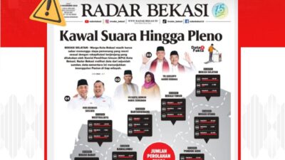 Penggiat Medsos : Berita Radar Bekasi Yang Sudah Disebar Luaskan Tentang Data Unggul Di Paslon Yang Diberitakan Tidak Valid