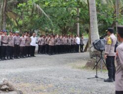 Polres Lampung Selatan Amankan Rapat Pleno KPUD Pilkada 2024