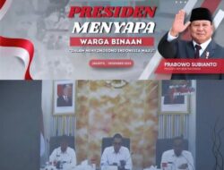 Rutan Kelas I Medan Ikuti Persiapan Pelaksanaan Presiden Menyapa WBP