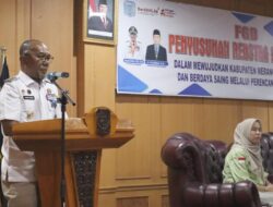 Pj Bupati Merangin Buka FGD Penyusunan Restra dan Renja OPD