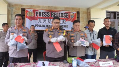 Pelaku Pembunuhan di Lamsel Kelabui Petugas, Terbongkar Gara-gara Tespek