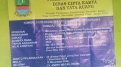 Pemasangan Paving Blok di SDN Kertasari Amburadul, Dinas dan Pelaksana Diduga Kongkalikong