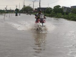 Pembangunan Tanggul Tak Efektif, Akses Jalan Perum GCC Terendam Banjir