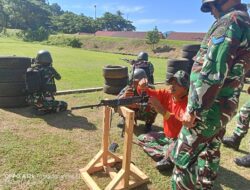 Prajurit “Ajabra” Batalion Infantri 7 Marinir Gelar Latihan Menembak