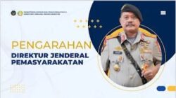 Rutan Kelas I Medan Ikuti Pengarahan Direktur Jenderal Pemasyarakatan Secara Virtual