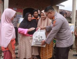 Kapolres Lampung Selatan dan Bhayangkari Berikan Perhatian dan Dukungan kepada Korban Banjir