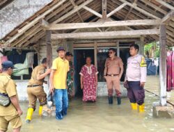 Sungai Way Sekampung Meluap, Desa Bandar Agung Terendam Banjir