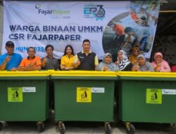 FajarPaper Dukung Ekonomi Berkelanjutan dan Kebersihan Lingkungan dengan Fasilitasi Bibit Lele dan Unit Tempat Sampah