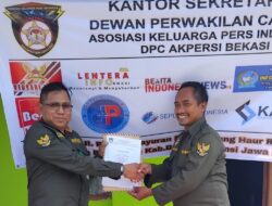 Asosiasi Keluarga Pers Indonesia DPD Kabupaten Bekasi Resmi Dikukuhkan