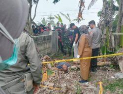 Penemuan Mayat di Pinggir Jalan Membuat Warga Kalirejo Lampung Selatan Geger