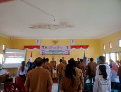 Babinsa Koramil 1311-05/Mori Atas Hadiri Rapat Rembuk Stunting Tingkat Kecamatan Kabupaten Morowali utara