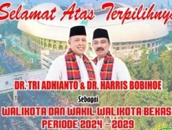 KPU Kota Bekasi Segera Menggelar Sidang Penetapan Pemenang Pasangan Calon Tri Adhianto-Harris Bobihoe (Ridho)