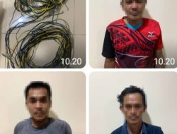 Polres Lamsel Ungkap Kasus Pencurian Kabel di PT CPP