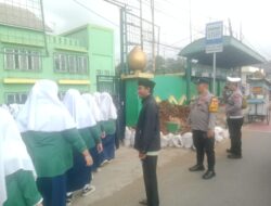 Polsek Tambun Selatan Gelar Rangkaian Pengamanan Jalannya Kirab Pondok Pesantren Yapink