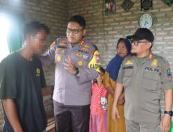 Kapolres Lampung Selatan Sambangi Pelaku Pencurian Pisang