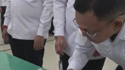 Rutan Kelas I Medan Ikuti Apel Bersama Sekaligus Gelar Penandatanganan Fakta Integritas dan Komitmen Bersama