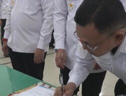 Rutan Kelas I Medan Ikuti Apel Bersama Sekaligus Gelar Penandatanganan Fakta Integritas dan Komitmen Bersama