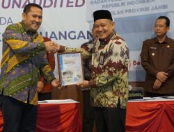 Bupati Merangin Sampaikan LKPD 2024 ke BPK