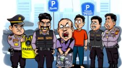 Polres Metro Bekasi Ringkus dua pelaku Pungli Parkir Liar di Cikarang Utara