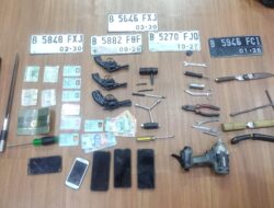 Dua Pelaku Spesialis Curanmor Diringkus Jatanras Polres Metro Bekasi